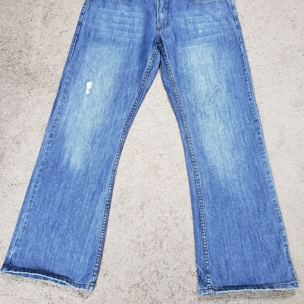 Urban Pipeline Loose Bootcut‎ Mens 38x32 Blue Jeans Y2k Vintage Grunge Skater